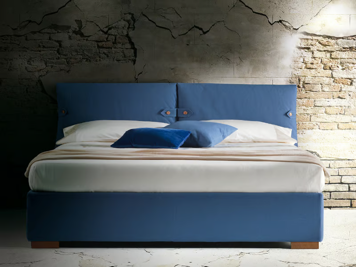 MARIANNE - Double bed with upholstered headboard _ Milano Bedding